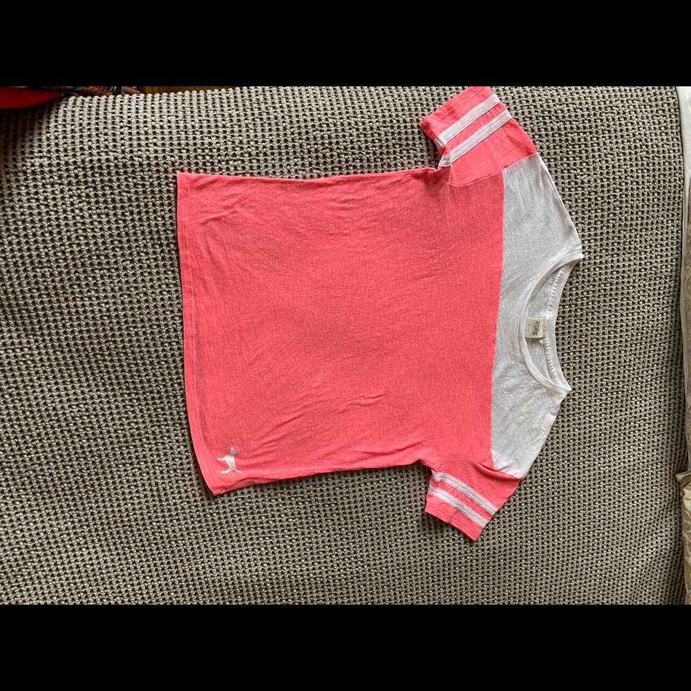 PINK XS neon pink short sleeve t shirt